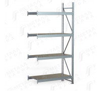 SGR-V-Zn Стеллаж 1584-2,5-DS оцинкованный до 500 кг на ярус