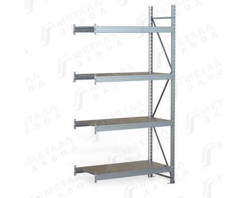 SGR-V-Zn Стеллаж 1884-2,5-DS оцинкованный до 500 кг на ярус