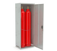 Шкаф для газовых баллонов ШГР 40-2-4(2x40л)
