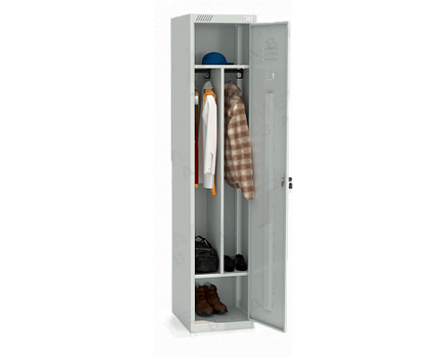 Шкаф для одежды ШРС 11-400 с перегородкой Металл-Завод