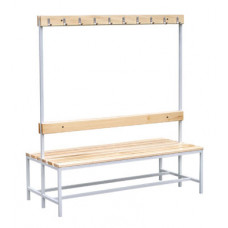 Скамья для спортивных раздевалок двусторонняя