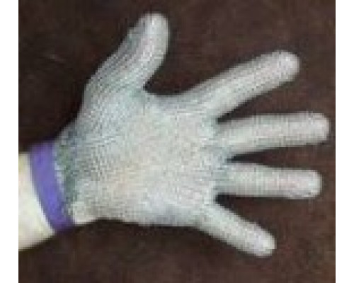 Кольчужная перчатка пятипаланая размер 5
