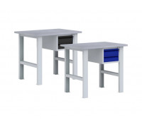 Металлический верстак с подвесной тумбой ВП-Э