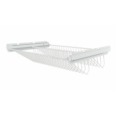 Обувница выдвижная двухъярусная