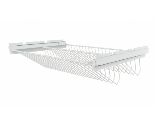 Обувница выдвижная двухъярусная