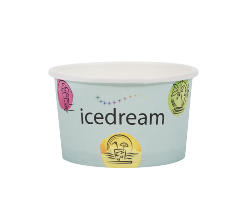 Креманка бумажная для мороженного Icedream 170 мл.