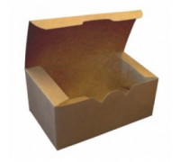 Коробка для наггетсов, крылышек, картофеля фри 900 мл бумага крафт