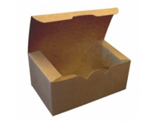 Коробка для наггетсов, крылышек, картофеля фри 350 мл бумага крафт