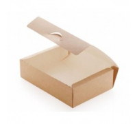 Коробка для наггетсов, крылышек, картофеля фри 500 мл бумага крафт