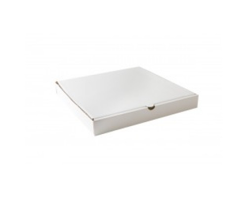 Коробка для пиццы 300х300х40 мм картон белый
