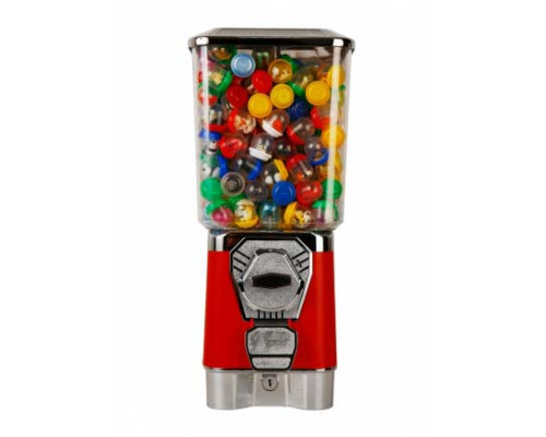 Автомат торговый КР Стандарт 1х10 для продажи жевательной резинки, мячей и капсул