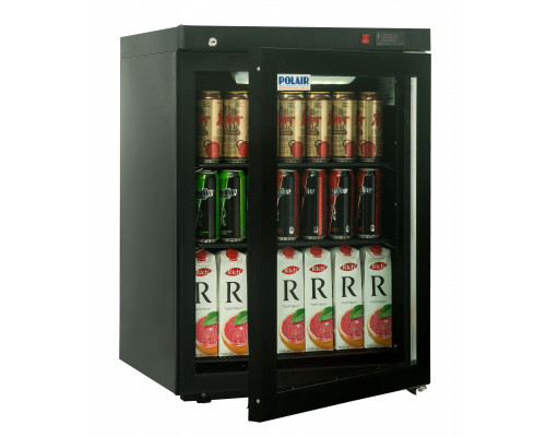 Шкаф холодильный Полаир DM102-Bravo черный с замком
