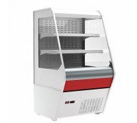 Холодильная горка гастрономическая Carboma F13-07 VM 0,7-2 0020 стеклопакет (Carboma 1260/700 ВХСп-0,7, цвет по схеме)