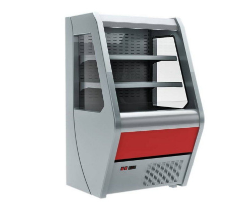 Холодильная горка гастрономическая Carboma F13-07 VM 0,7-2 (Carboma 1260/700 ВХСп-0,7, цвет по схеме)