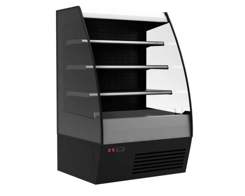 Холодильная горка гастрономическая Carboma F16-08 VM 1,9-2 0020 стеклопакет (Carboma 1600/875 ВХСп-1,9, индивидуальное исполнение)