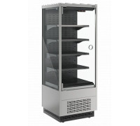 Холодильная горка гастрономическая Carboma FC 20-07 VM 0,7-1 Light (фронт X0) версия 2.0 9006-9005