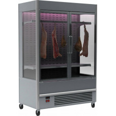 Холодильная горка мясная Carboma FC20-07 VV 1,3-3 X7 0430 (распашные двери структурный стеклопакет)