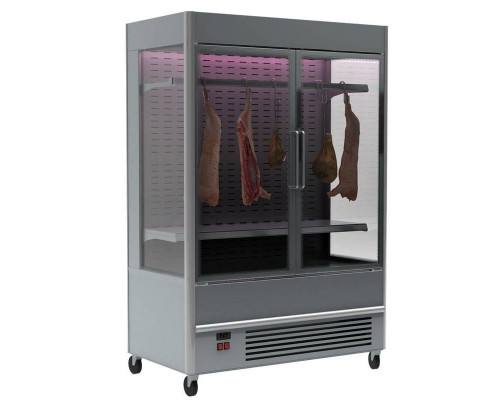 Холодильная горка мясная Carboma FC20-08 VV 0,7-3 X7 0430 (распашные двери структурный стеклопакет)