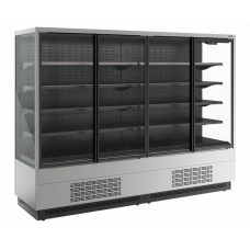 Холодильная горка универсальная Carboma FC20-07 VV 2,5-1 Standart фронт X1 версия 2.0 (0430)