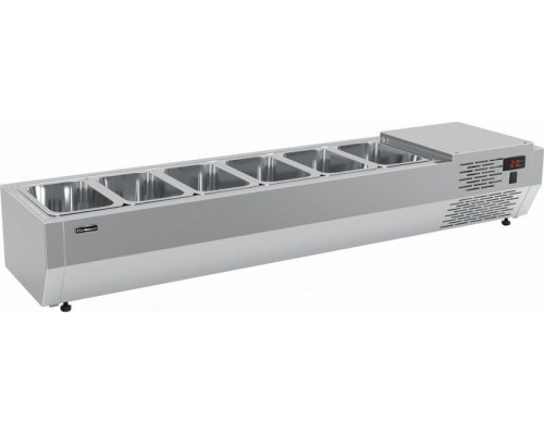 Холодильная витрина для ингредиентов Carboma A30 SM 1,4 (VTi3-G (GN1/4))