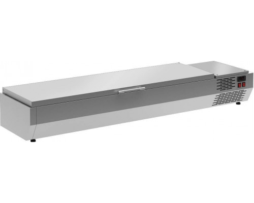Холодильная витрина для ингредиентов Carboma A40 SM 1,0 с крышкой 0430
