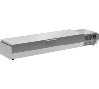 Холодильная витрина для ингредиентов Carboma A40 SM 1,7 с крышкой 0430