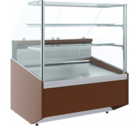 Прилавок кассовый POLUS KC95 N 0,8-7 (1008 темный дуб)