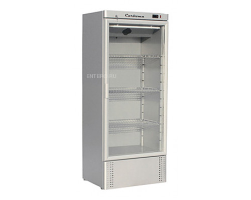 Шкаф холодильный Carboma R560 С Inox