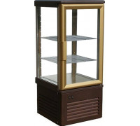 Шкаф кондитерский Carboma D4 VM 120-1 (R120C) (0109-0102 (коричнево-золотой))