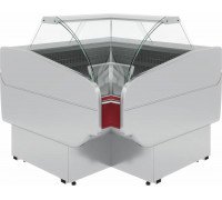 Витрина холодильная Carboma G120 VM-6 (внутренний угол, динамика) (3004)