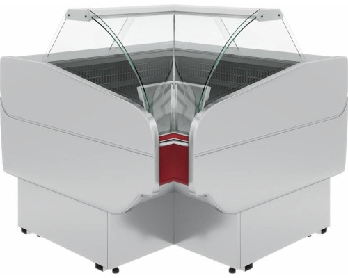 Витрина холодильная Carboma G120 VM-6 (внутренний угол, динамика) (3004)