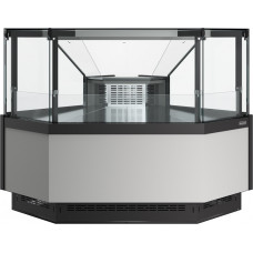 Витрина холодильная Carboma GC110 VM 5-1 версия 2.0 с боковинами, 9006-0430, внеш.угол