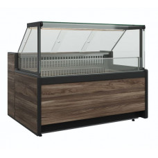 Витрина холодильная Carboma GC111 SM 0,94-1 (1008 Темный дуб)