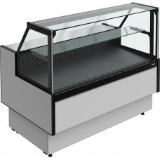 Витрина холодильная Carboma GC85 VM 0,94-1 с боковинами, 9006-9005