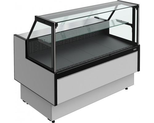 Витрина холодильная Carboma GC85 VM 0,94-1 с боковинами, 9006-9005