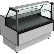 Витрина холодильная Carboma GC95 VM 1,25-1 версия 2.0 с боковинами, 9006-9005