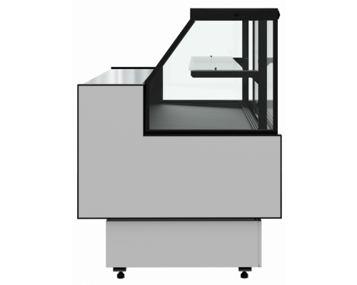 Витрина холодильная Carboma GC95 VM 2,0-1 версия 2.0 выдвижные поддоны, с боковинами, 9006-0430