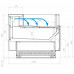 Витрина холодильная открытая Carboma GC110 SM 0,94-2 версия 2.0 без боковин, 9006-0430