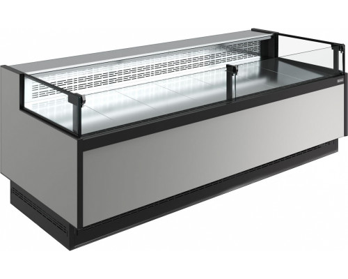 Витрина холодильная открытая Carboma GC110 SM 2,0-2 версия 2.0 с боковинами, 9006-0430