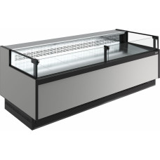 Витрина холодильная открытая Carboma GC110 SM 2,5-2 версия 2.0 без боковин, цвет по схеме стандарт