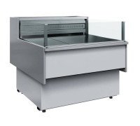 Витрина холодильная открытая Carboma GC110 VM 1,5-2 (с боковинами, динамика, открытая) (0011-9006)