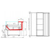 Витрина холодильная открытая Carboma GC110 VM 2,0-2 (с боковинами, динамика, открытая) (0011-9006)