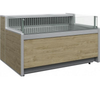 Витрина холодильная открытая Carboma GC111 SM 1,25-2 (1010 Мариель)