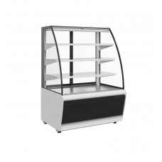 Витрина кондитерская Carboma K70 VM 0,6-2 Standart 9006-9005 (открытая)