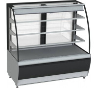 Витрина кондитерская Carboma K70 VM 0,9-2 Standart 9006-9005 (открытая)