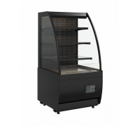 Витрина кондитерская Carboma K70 VM 0,9-2 Standart открытая, горка версия 2.0 (9005)