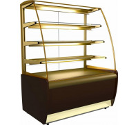 Витрина кондитерская Carboma K70 VM 1,3-1 Light цвет по схеме (стандарт)