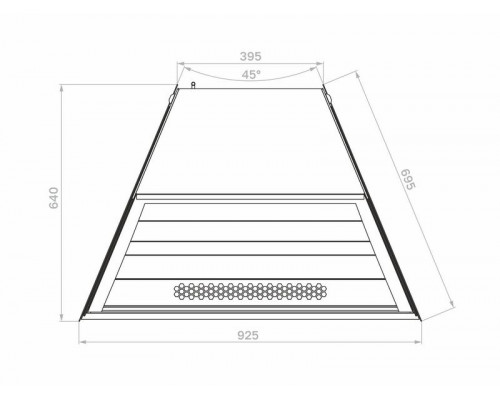 Витрина кондитерская Carboma K70 VV-3 Standart версия 2.0 (9005-0109)