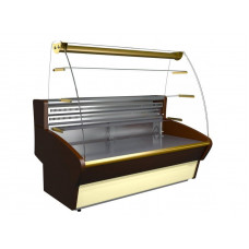 Витрина кондитерская Carboma K95 SM 1,5-1 (ВХСд-1,5 Паттерн 0108 Темный дуб)