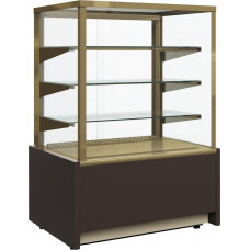 Витрина кондитерская Carboma KC70 VH 1,3-1 Light Chocolate 0102-0109 (ВХСв-1,3д Сarboma Cube для шоколада)